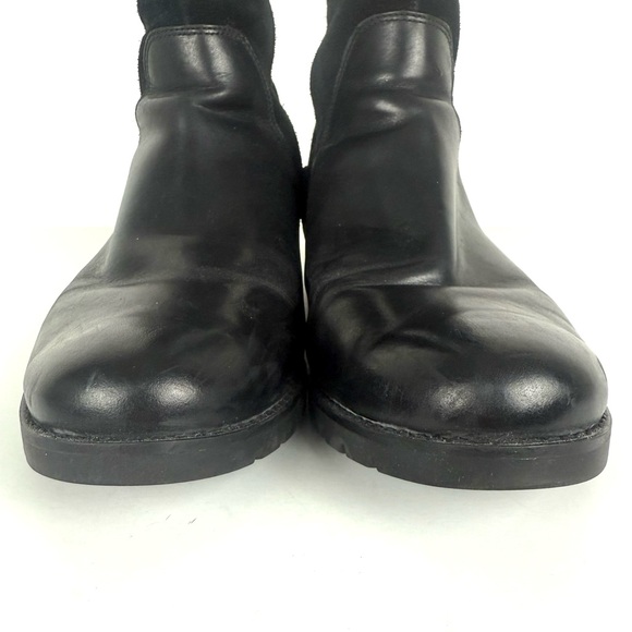 Rockport Tristina Buckle Riding Tall Boots Black Leather adiPRENE by Adidas 11 - Picture 8 of 14